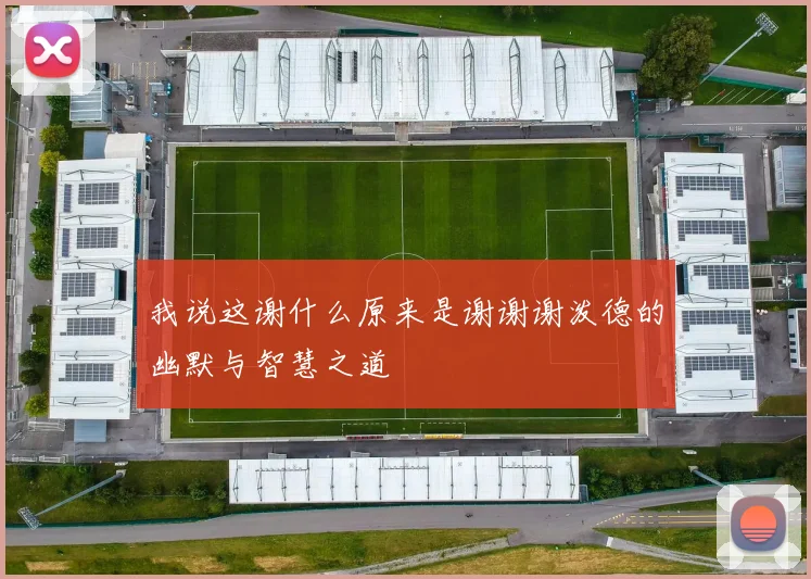 我说这谢什么原来是谢谢谢泼德的幽默与智慧之道